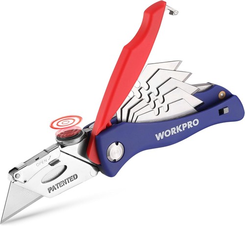 Workpro folding utility - folding, knife